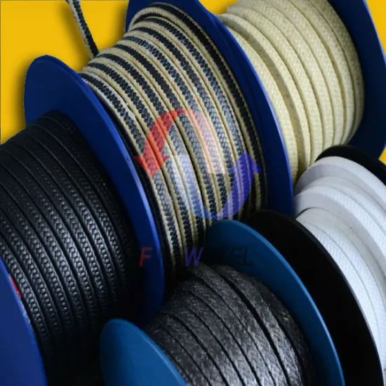 Graphite PTFE Packing with Aramid Corner