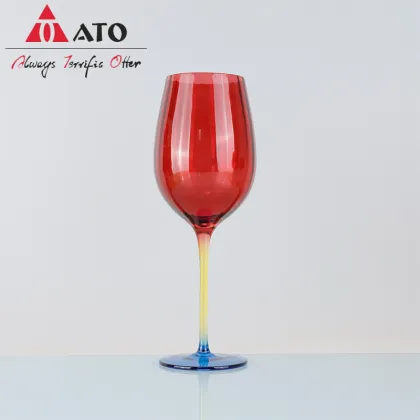 Creative Red Crystal Red Wine Glass Household Goblet
