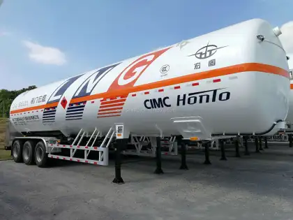 CIMC HONTO LNG Gas Transport Tanker Semi-Trailer: Competitive Pricing