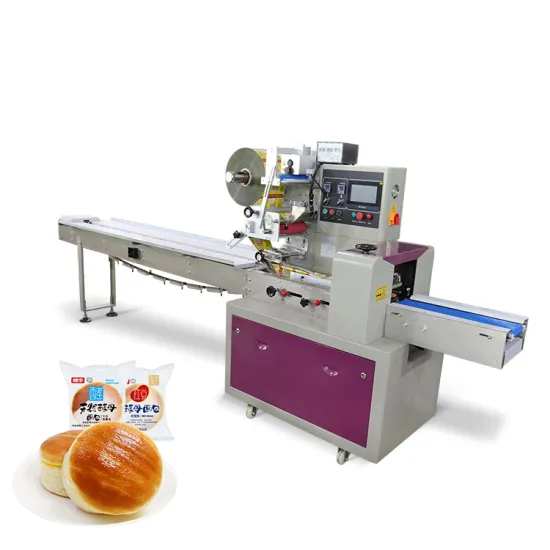 Horizontal Bread Packaging Machine | Food Packing Machine | Pillow Packaging Machine