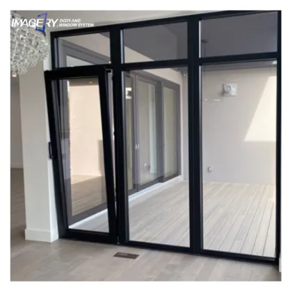 Customized Modern Tempered Glass Soundproof Tilt and Turn Window