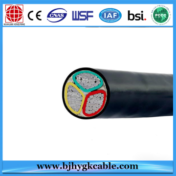 XLPE insulated power cable, 4x300mm2 XLPE Cable, Copper/Aluminum,0.6/1kV