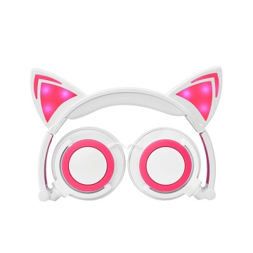 OEM Pencahayaan Pribadi Headphone telinga kucing lucu