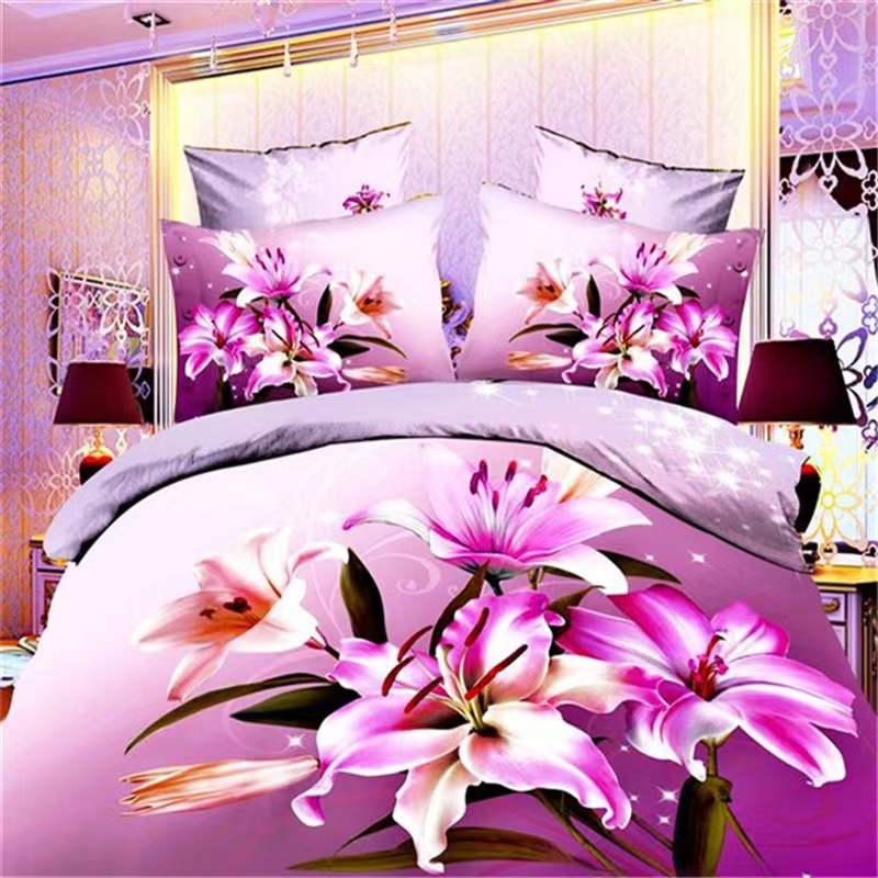 new design 3d printed bedding set