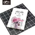 Custom adorable dog style soft cover glue notebook