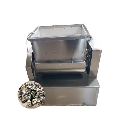 High Efficiency Granola Cereal Bar Mixer and Blender Machine for Nuts and Candies