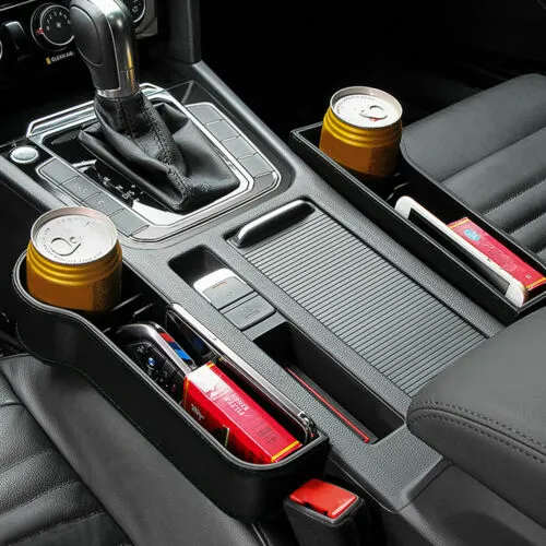 New Arrival Car Seat Gap Slit Pocket Catcher Auto Organizer Storage Box Phone Bottle Cups Holder Box For Cars Auto Accessories