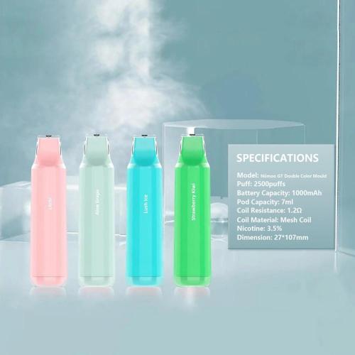 Rechargeable E Cigarette Disposable E-Cigarette OEM/ODM Distributor Smoke Vape Pod Supplier