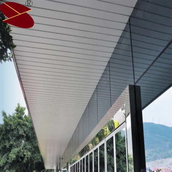 Wholesale powder coat moistureprood S shape aluminum strip ceiling