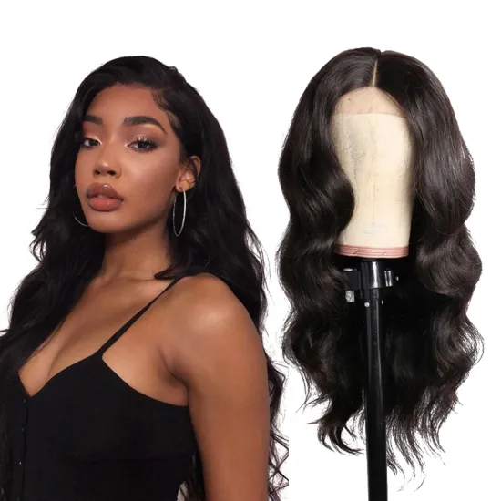 13X4 30inch human hair Body Wave Lace wigs For Black Women Virgin Brazilian Hair Lace Frontal Wig Pre Plucked With Babyhair