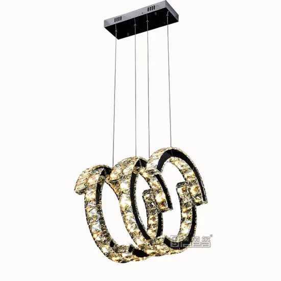 home indoor crystal lighting pendant lamp modern fixtures