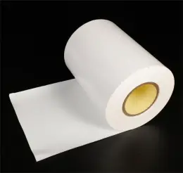 Bright White BOPP Water Based Yellow Glassine