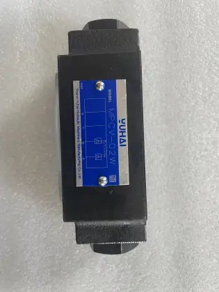 Hydraulic station power unit plate hydraulic valve