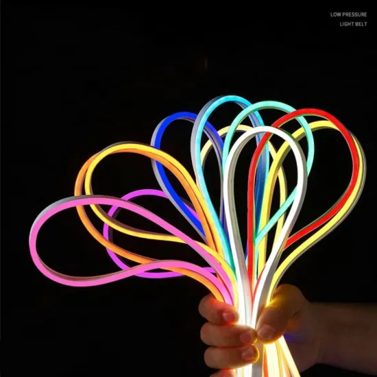 DC12V SMD2835 LED Silicone Neon Strip Light - Waterproof Flexible DIY Home Sign Lamp