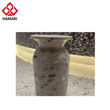 Custom Terrazzo Vases: Unique Home & Garden Decor Art Stone Flower Pots
