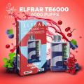 NOUVEAU ELF BAR TE6000 BOX DE VAPE DE DIREAUX