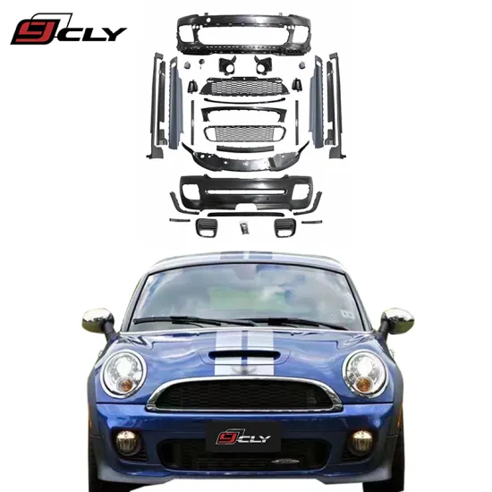 2007-2013 BMW MINI R55 R56 R57 R58 R59 JCW Style Front Rear Bumpers and Body Kits