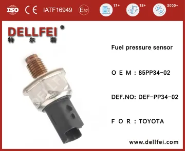 New Original Fuel Rail Pressure Sensor 85PP34-02 for TOYOTA
