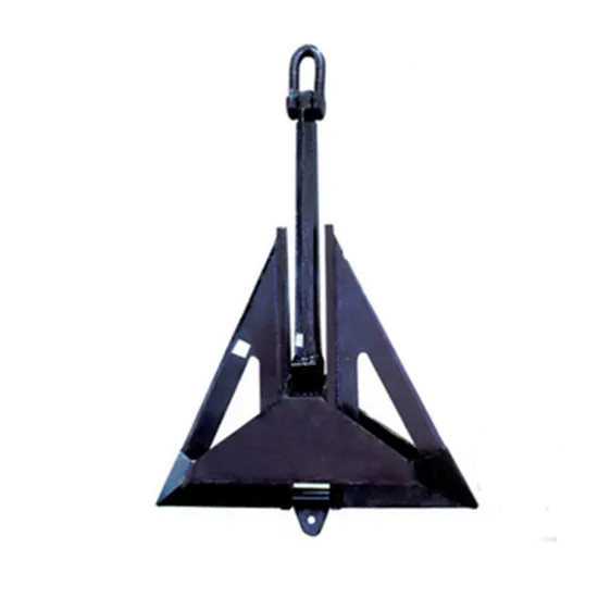 High quality marine anchor welded triangular anchor