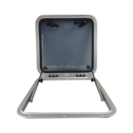 Top Quality Aluminum Rectangular 425x425mm Boat Hatch Porthole Window