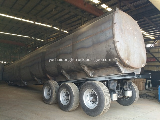 Zambia Use Fuel Tanker Semi Trailer