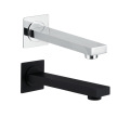 Bathroom wall mounted elongated single cold faucet