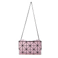 New geometric rhomboid bag with one-shoulder slanting span for ladies