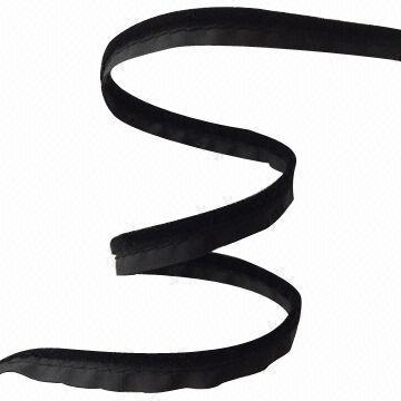 Stitched Velvet Piping Tape in Different Colors