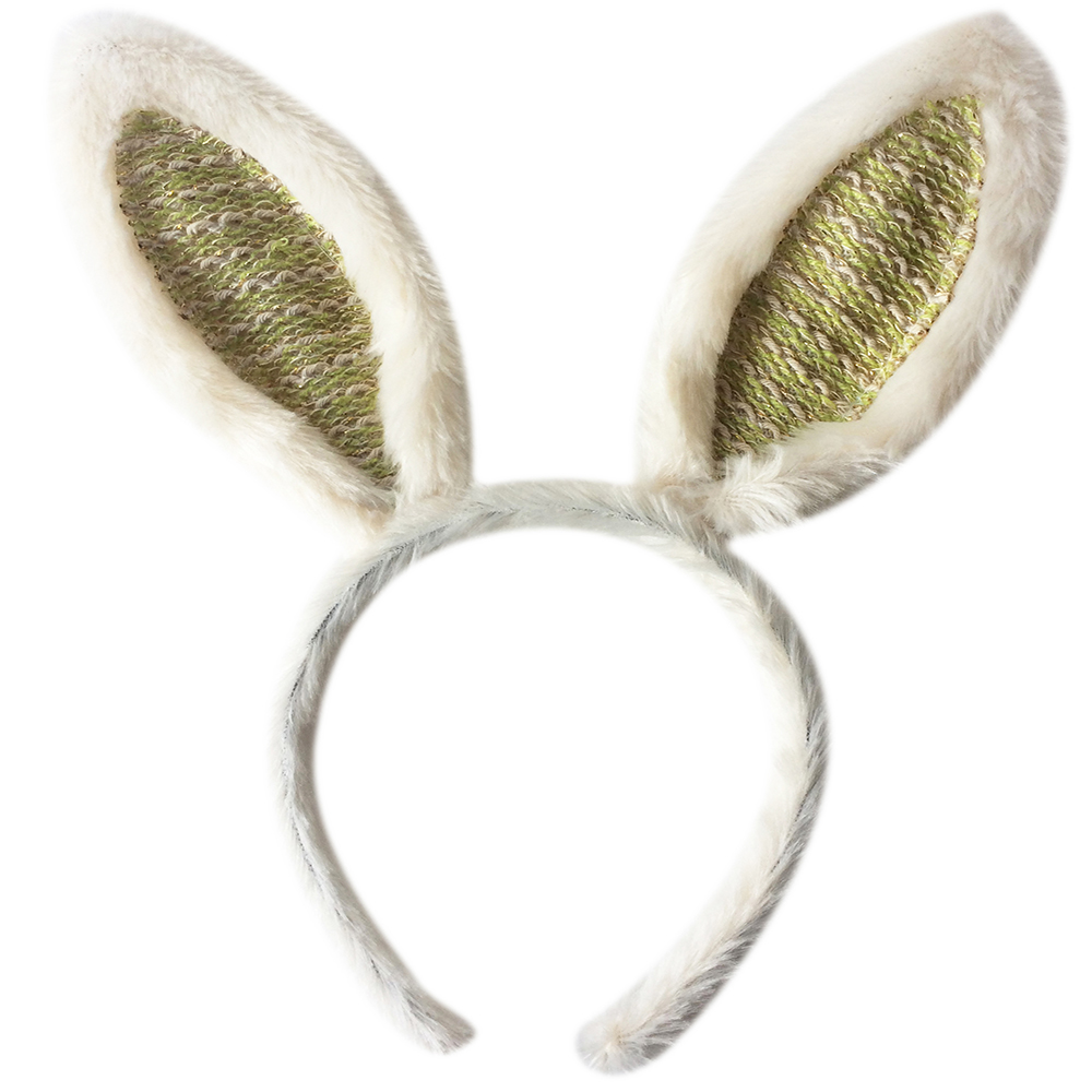 Plush Easter Rabbit Ears Headband