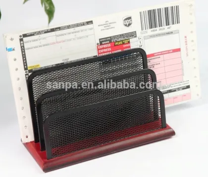 Namecard Holder/ Desktop Holder/Metal Mesh Stationery Holder