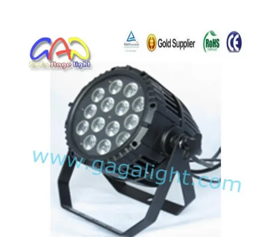 RGBWA DMX LED PAR 64 Light