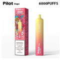 Pilot Max PRO 6000Puff Disposable Vape Best Selling