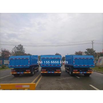 Dongfeng 4x2. Одно осевой мусорный грузовик