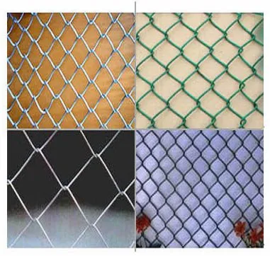 1.5m Hight Low Carbon Pvc Coated Steel Chain Link Wire Mesh For Animal Breeding