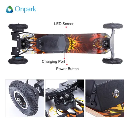 New Motorized Skateboard: Pro Electrico Electric Off-Road Skateboarding Experience