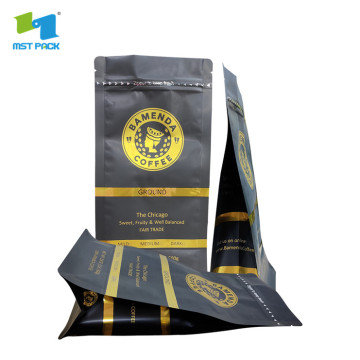 printed flat bottom flexiable packaging pouches