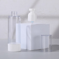 3.4oz 100 ml de botella de bomba de crema cosmética transparente sin aire
