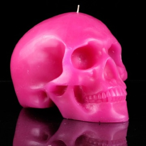 Custom Candle Halloween Personalized Handmade Skull Shaped Candles Manufactory