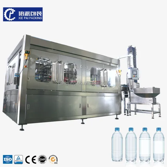 Automatic Bottle Capping and Packing Machine for Mineral Water Bottling