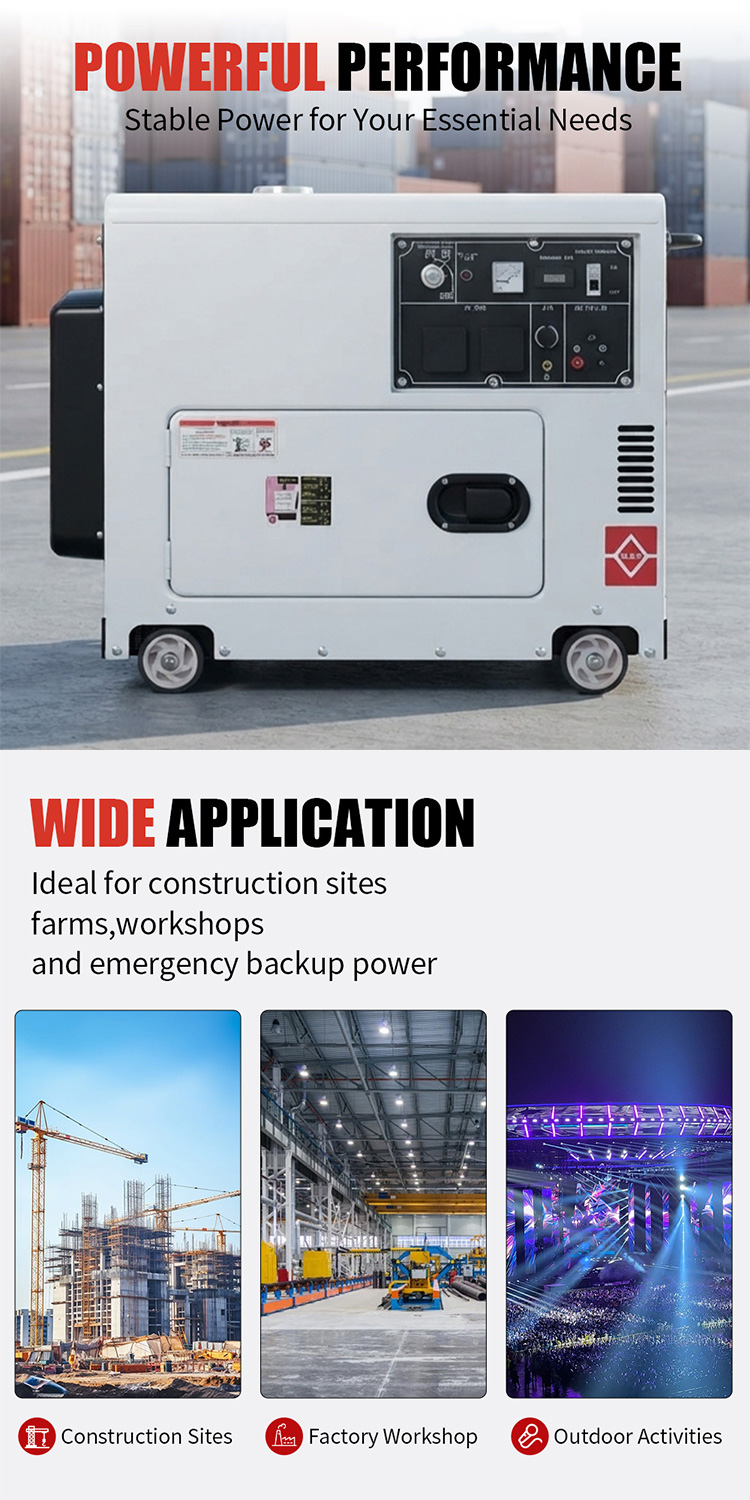 TKH6500Eis Diesel Generator（1）