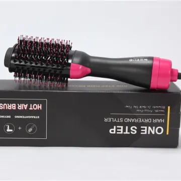 Brush Hair Straightener Dryer Brush Hot Air Brush