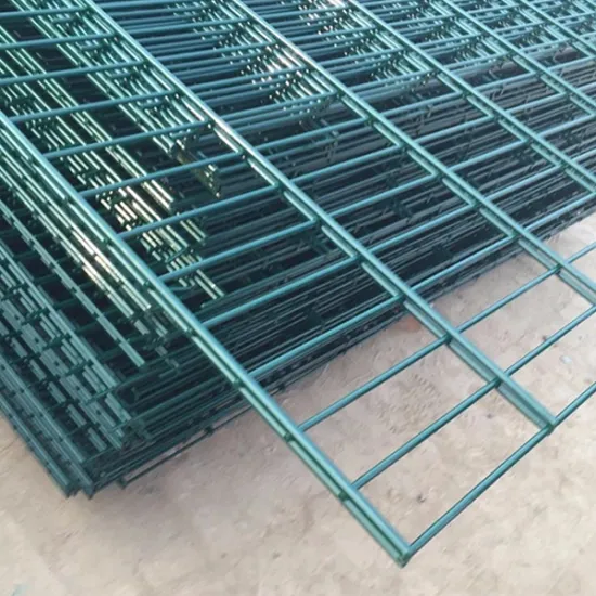 Welded Double Horizontal Wire Mesh Fence