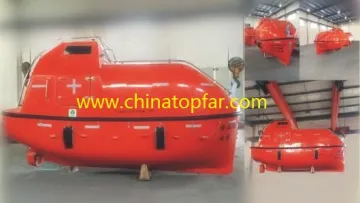 Lifeboat Totally Enclosed for Cargo Ship Oil Tanker Oil Rig