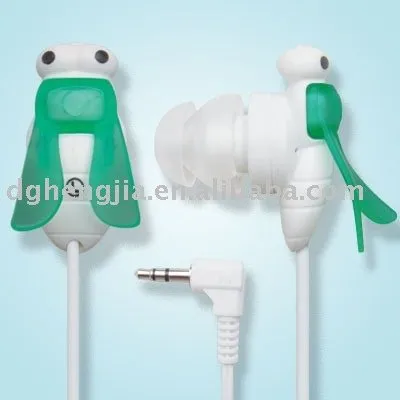 China products cool animal shape cute earphone for girls fly shape earphone high school bulk graduation gifts earphone