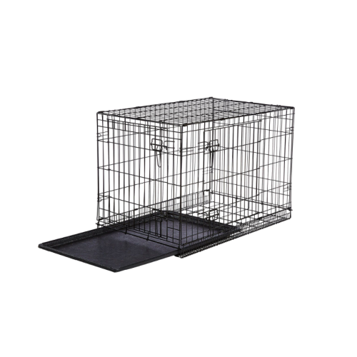 Double Door Lock Cat Cage Small and medium-sized folding pet cage Factory