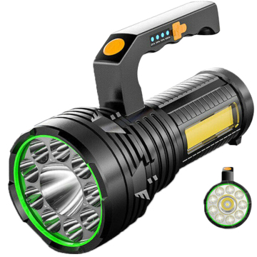 Warsun X590: 1300 torcia ricaricabile del lume e seggerodaia LED
