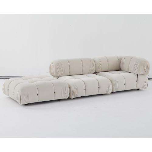 Set Sofa Sectional Velvet Mario Bellini Camaleonda