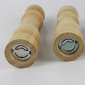 wooden salt and pepper mill set