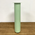 Green Round Coffee Dining Furniture Metal Table Legs