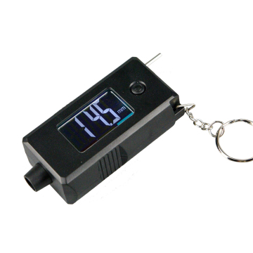 Multifunction Tire Depth Gauge and Digital Pressure Monitor: Accurate Measurement from 20mm to 0-100psi